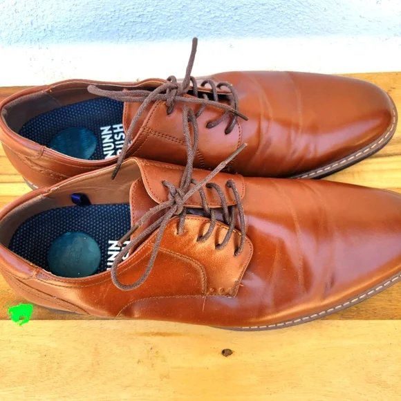 Nunn Bush Since Calderone Plain Toe Oxford Men's Shoes Size 12 - Picture 4 of 16